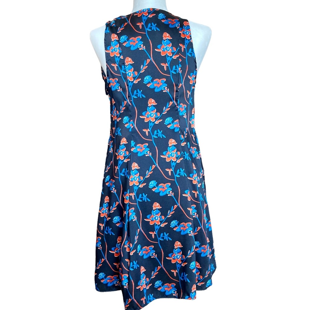 Thakoon Collection floral dress black daisy printed mini dress - Sz 4 - Picture 15 of 16